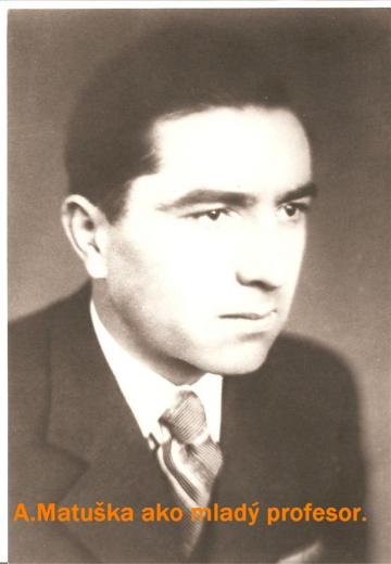 A.M.ako mladý profesor
A.M.ako mladý profesor