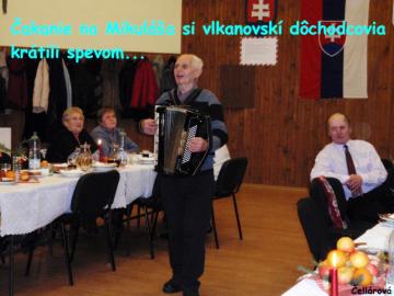 Mikuláš v Klube dôchodcov Mikuláš v Klube dôchodcov