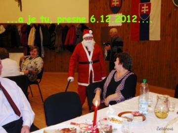 Mikuláš v Klube dôchodcov Mikuláš v Klube dôchodcov