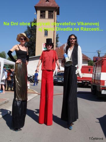 Na Dni obce pozývali obyvateľov Vlkanovej aj herci Na Dni obce pozývali obyvateľov Vlkanovej aj herci